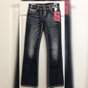 Rock & Roll Cowgirl Low Rise Jean